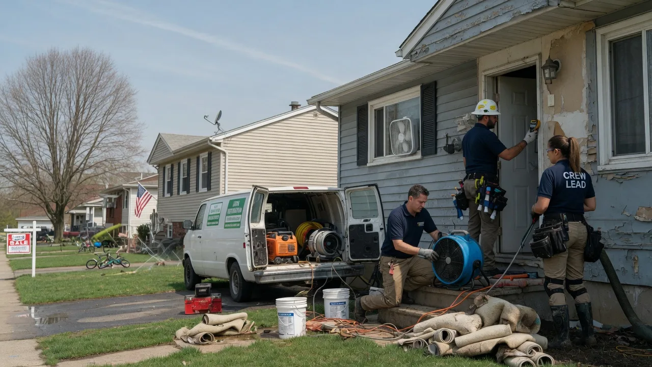 Flood Cleanup in Benton, AR near me