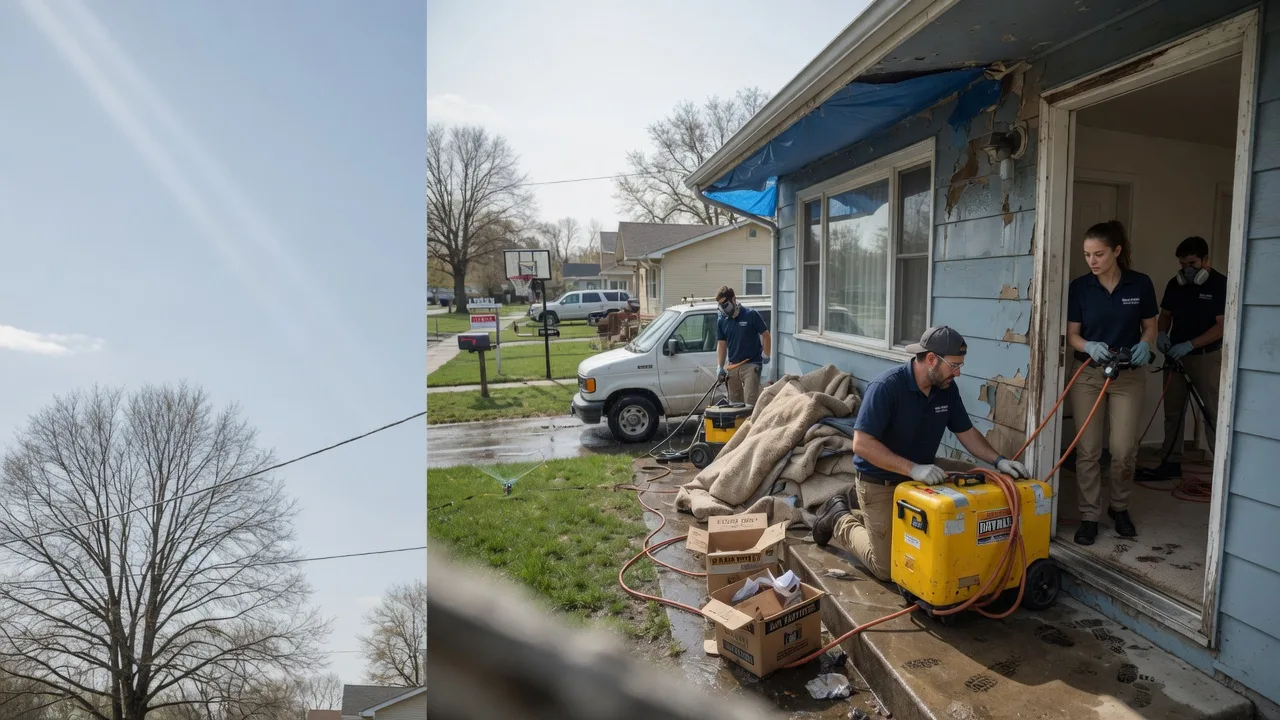 Basement Flood Cleanup in Benton, AR near me